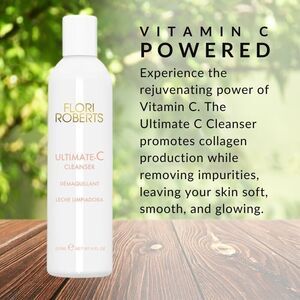 Flori Roberts Ultimate C Cleanser Creamy Face Wash with Vitamin C 8 Fl Oz Sealed
